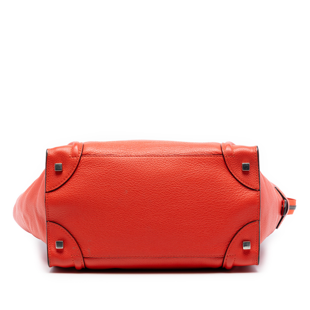 Pre-Loved Celine Mini Leather Luggage Tote - Picture 3 of 7